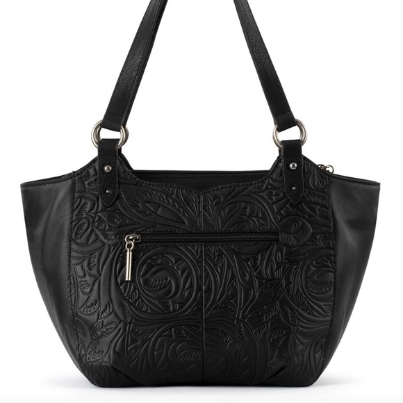 The Sak Bolinas Ashland Leather Satchel / Purse NWOT - Picture 4 of 4